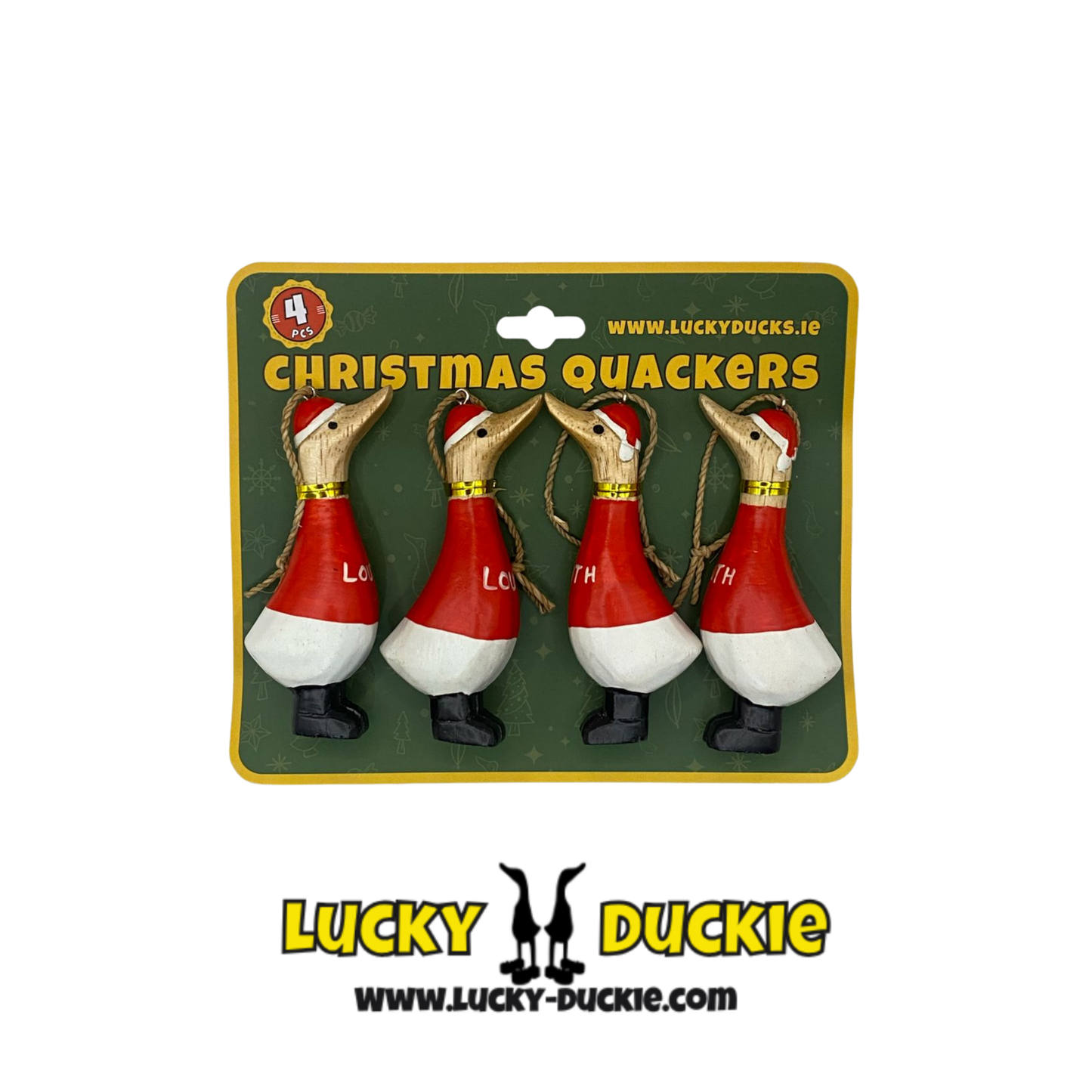 Louth Christmas Quackers, Tree Decor