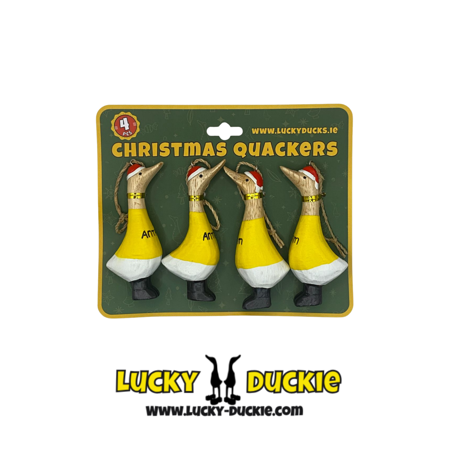 Antrim Christmas Quackers, Tree Decor