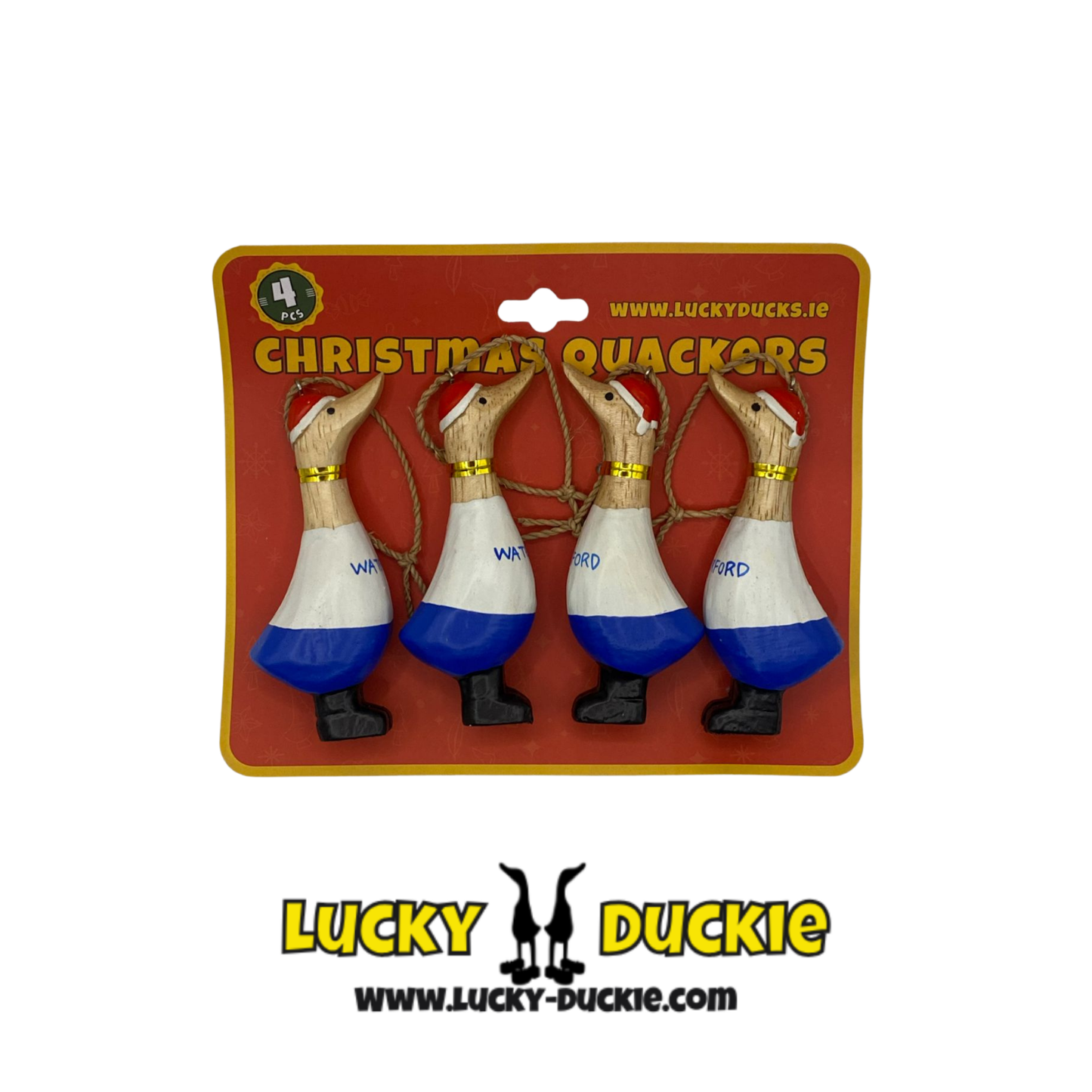 Waterford Christmas Quackers, Tree Decor