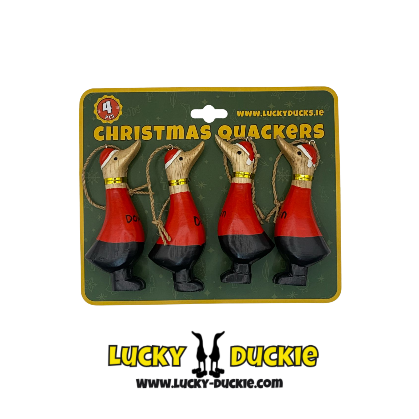 Down Christmas Quackers, Tree Decor
