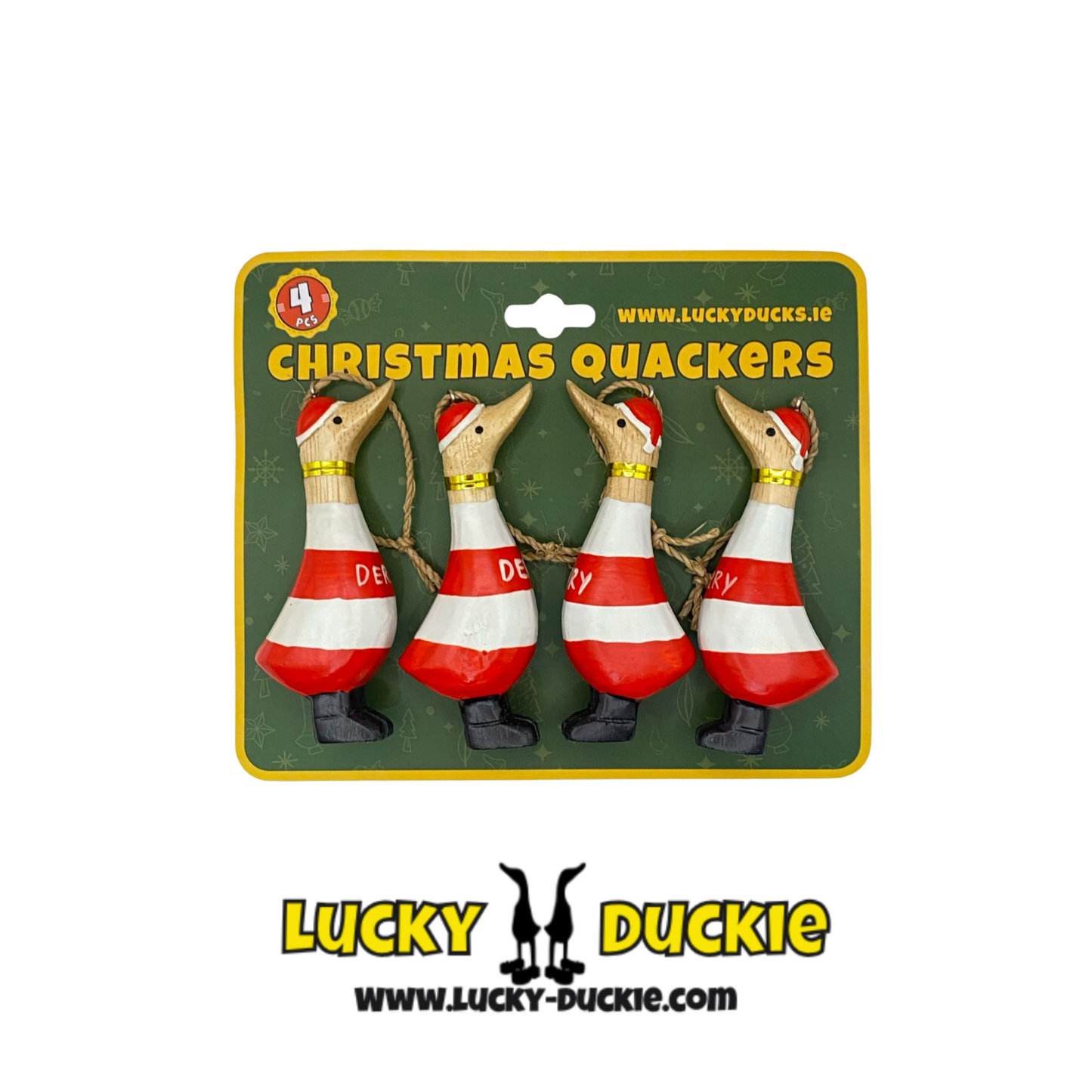 Derry Christmas Quackers, Tree Decor