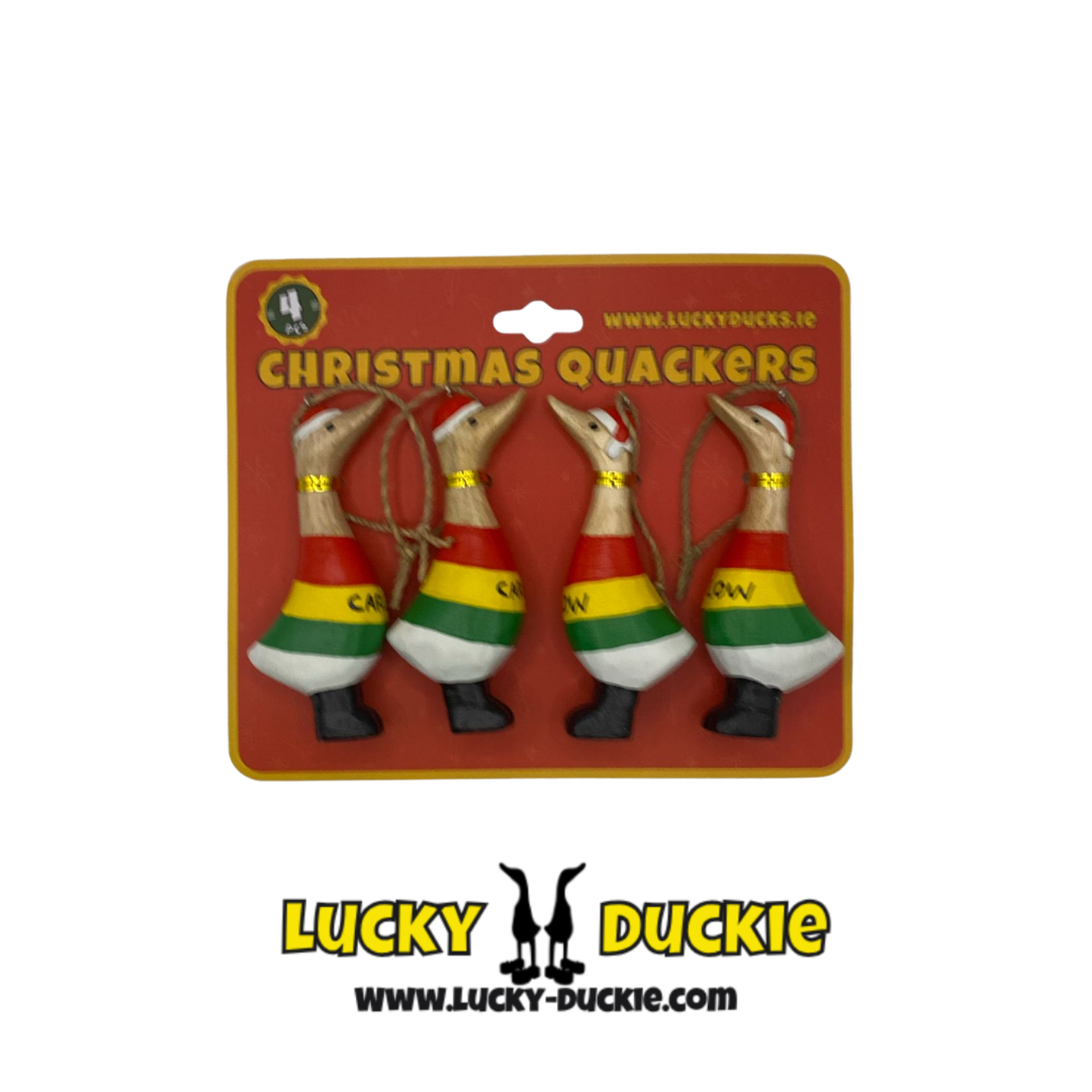 Carlow Christmas Quackers, Tree Decor
