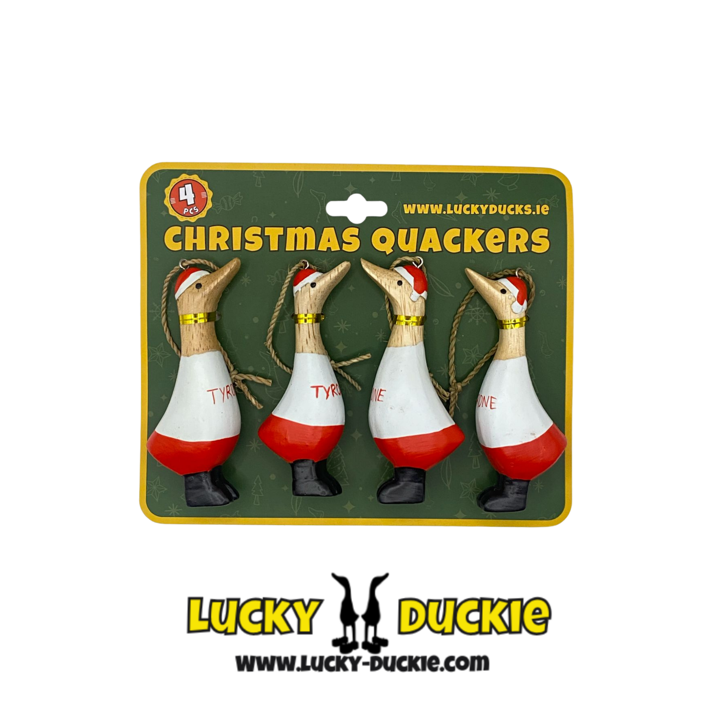 Tyrone Christmas Quackers, Tree Decor