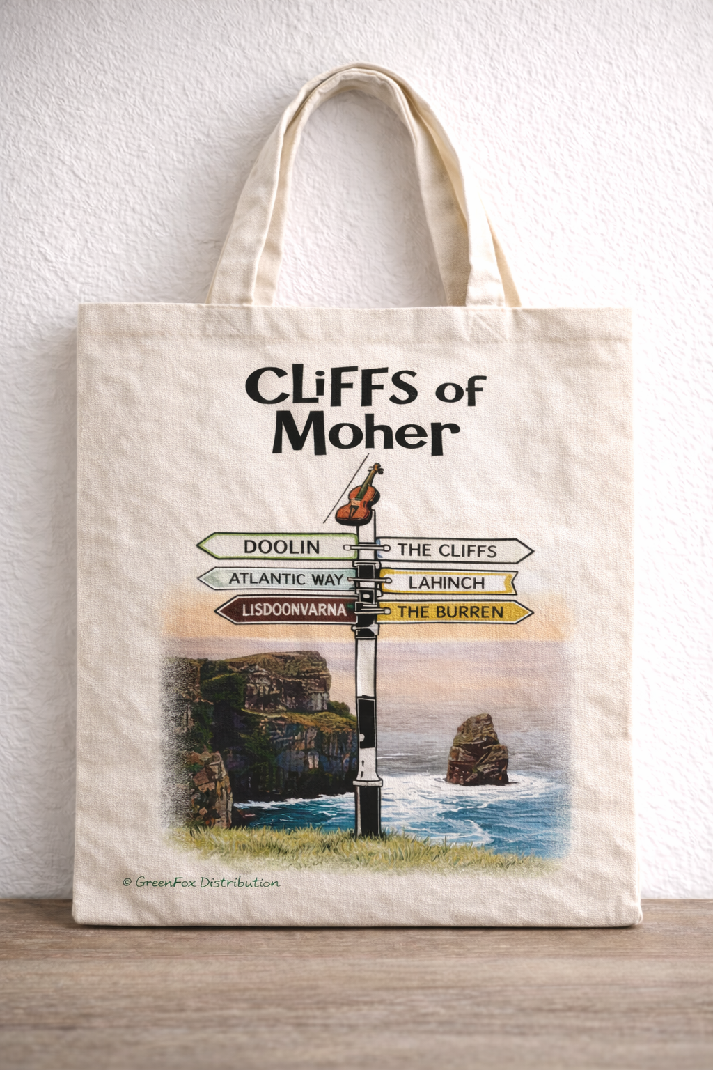 Cliffs of Moher Tote Bag