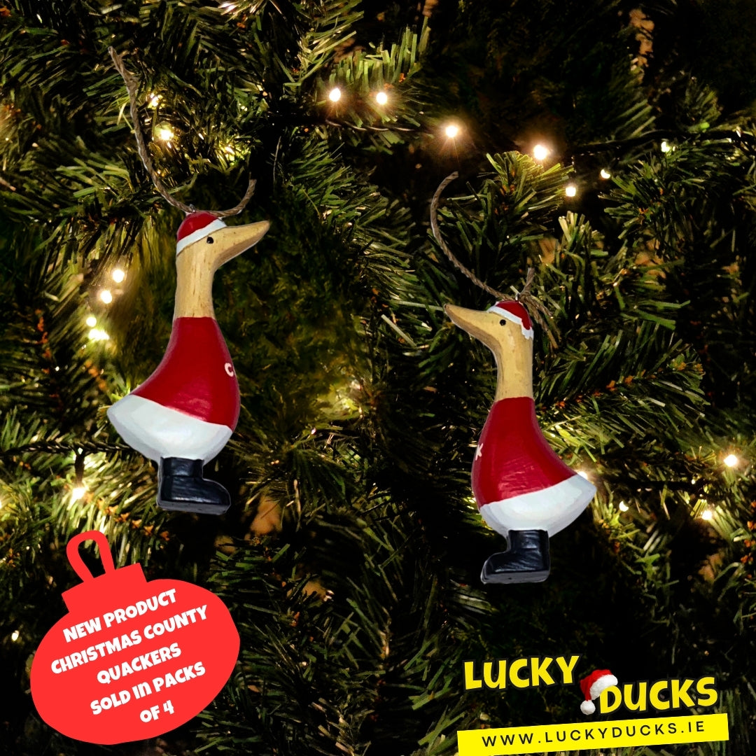 Cork Christmas Quackers, Tree Decor