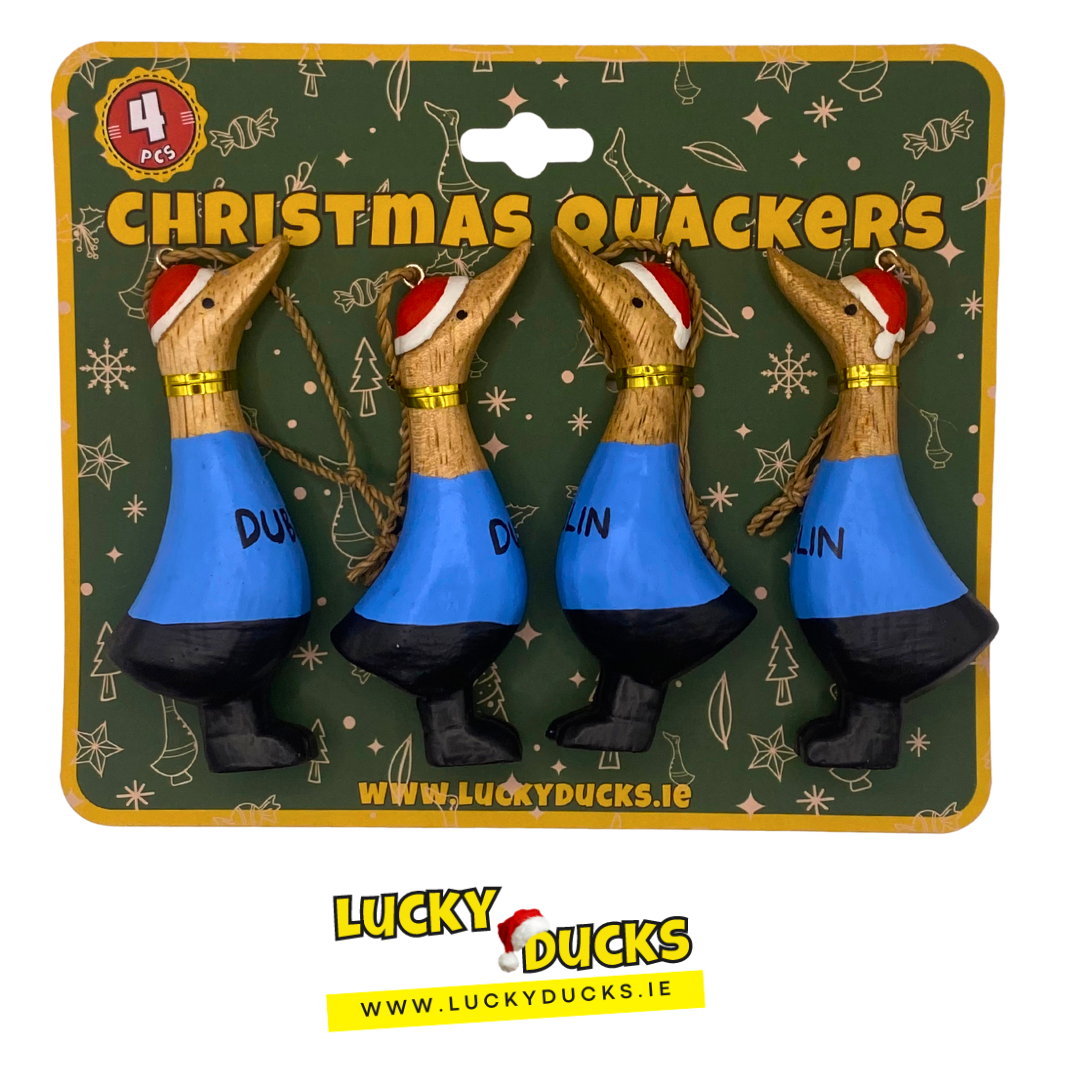 Dublin Christmas Quackers, Tree Decor