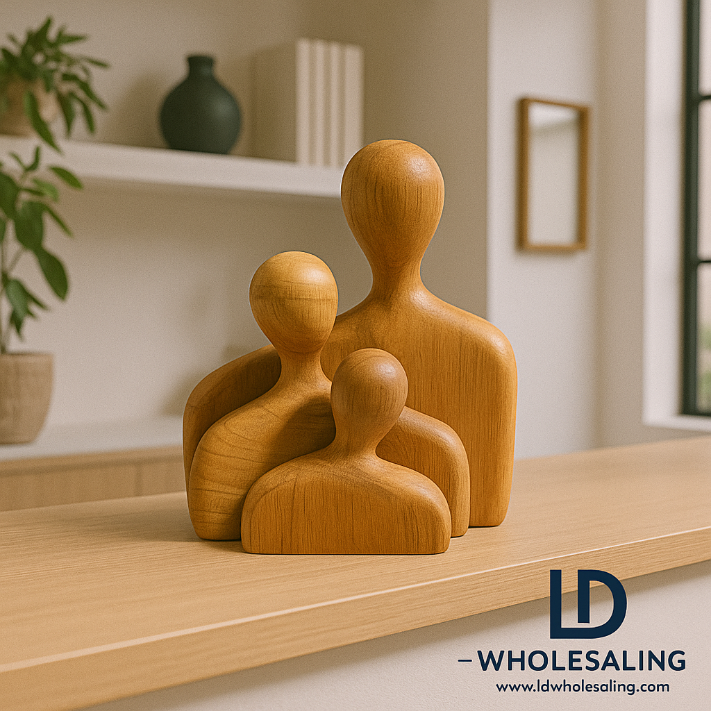 Family of 3 Abstract Sculpture Set