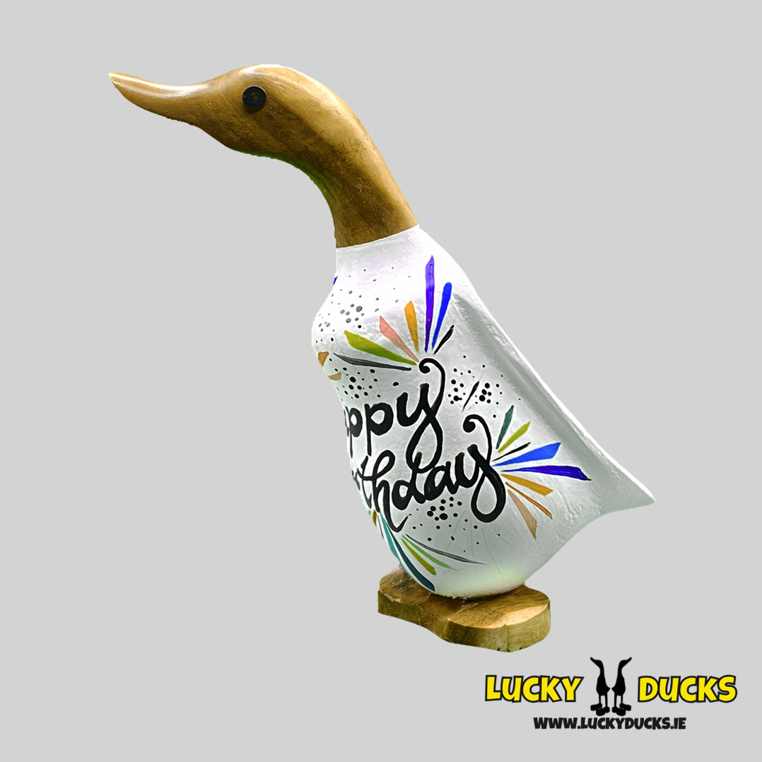 Happy Birthday White Duckling