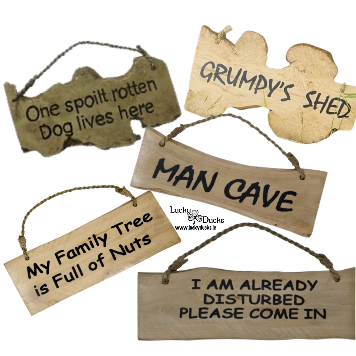 Coffee Wood Signs