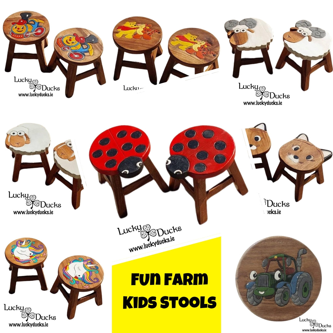Fun Farm Kids Stools
