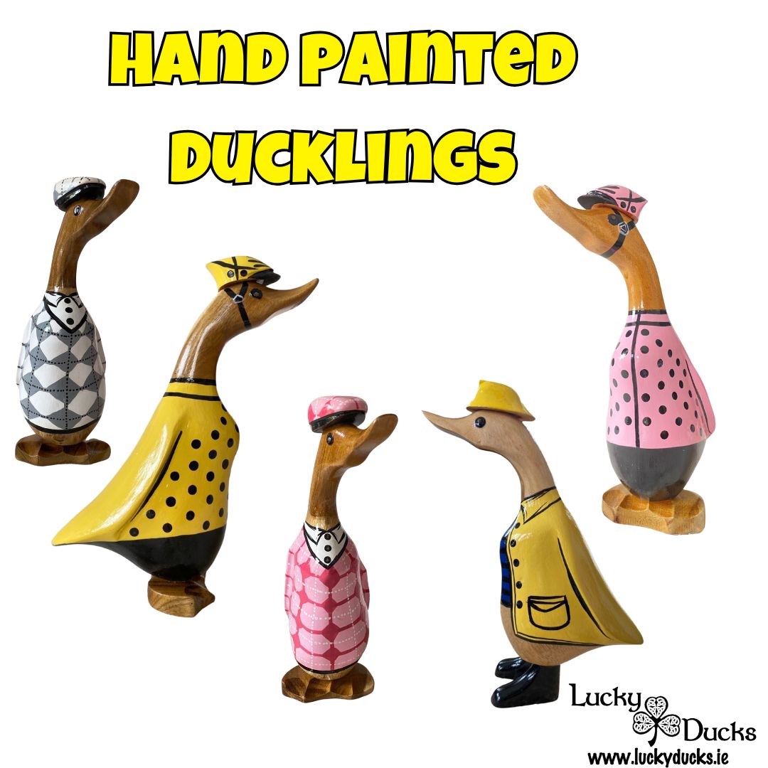 Hand Painted Ducklings Collection