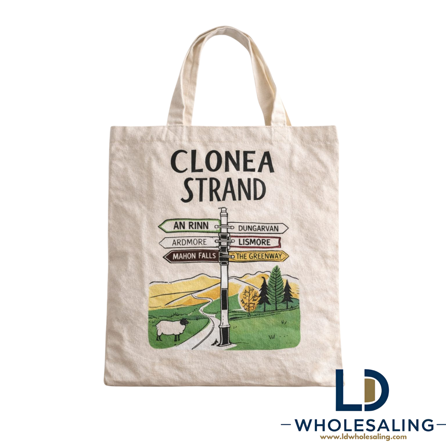 Clonea Strand Tote Bag