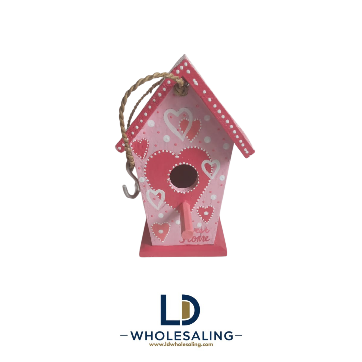 Bird house Pink Color