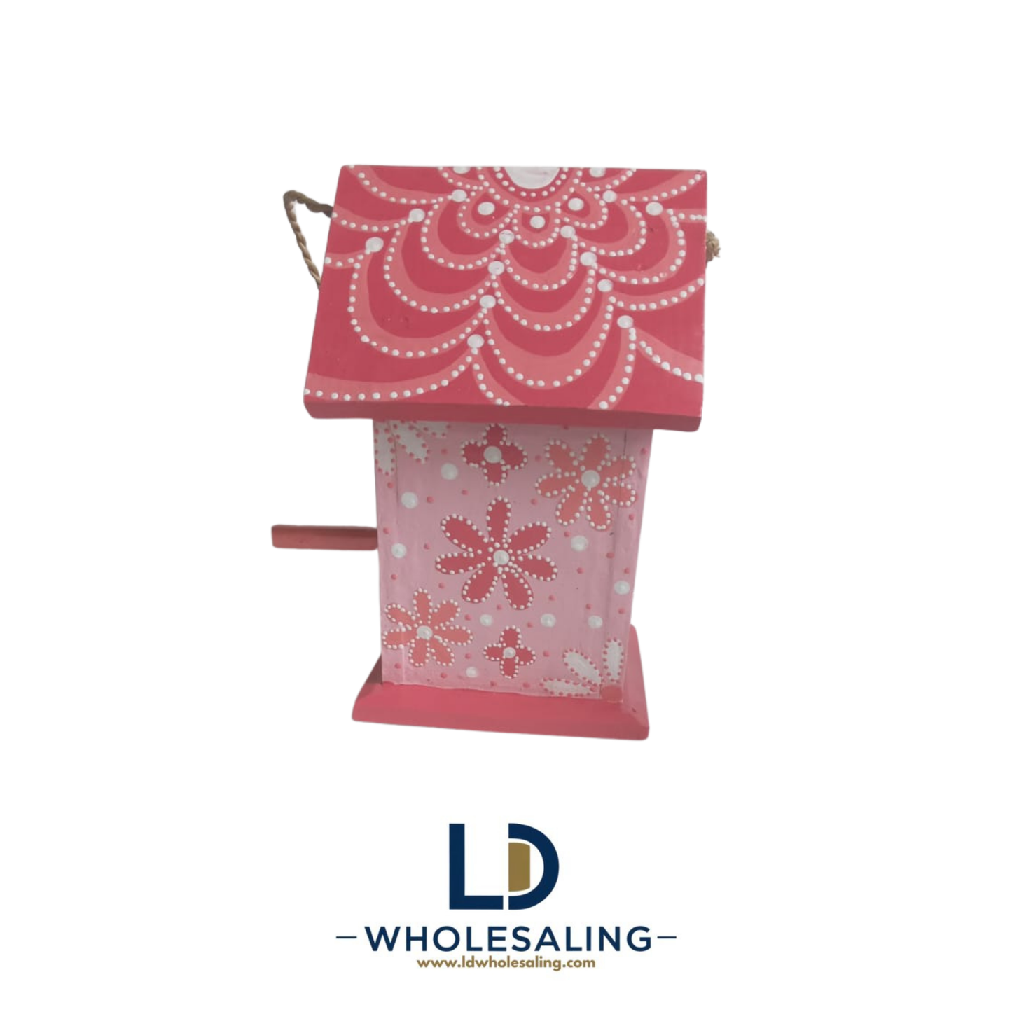 Bird house Pink Color