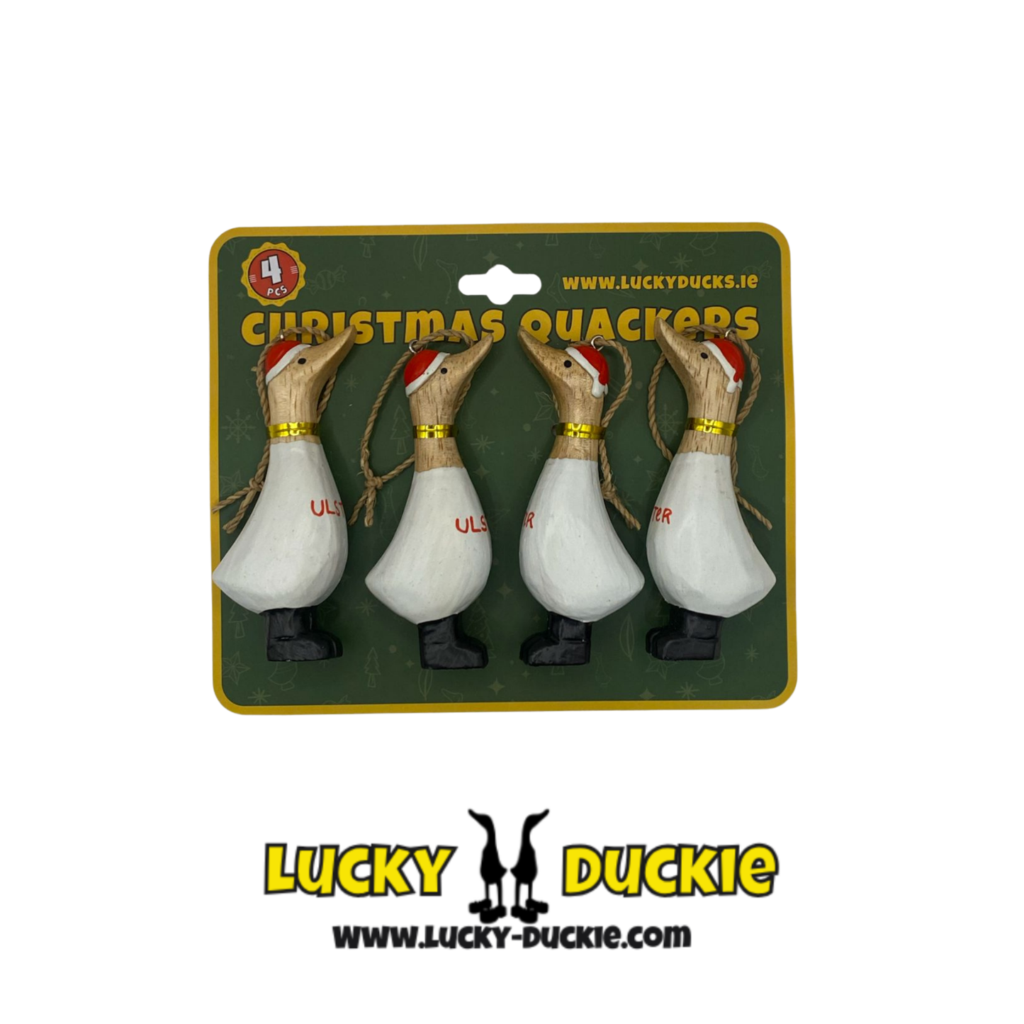 Ulster Christmas Quackers, Tree decor