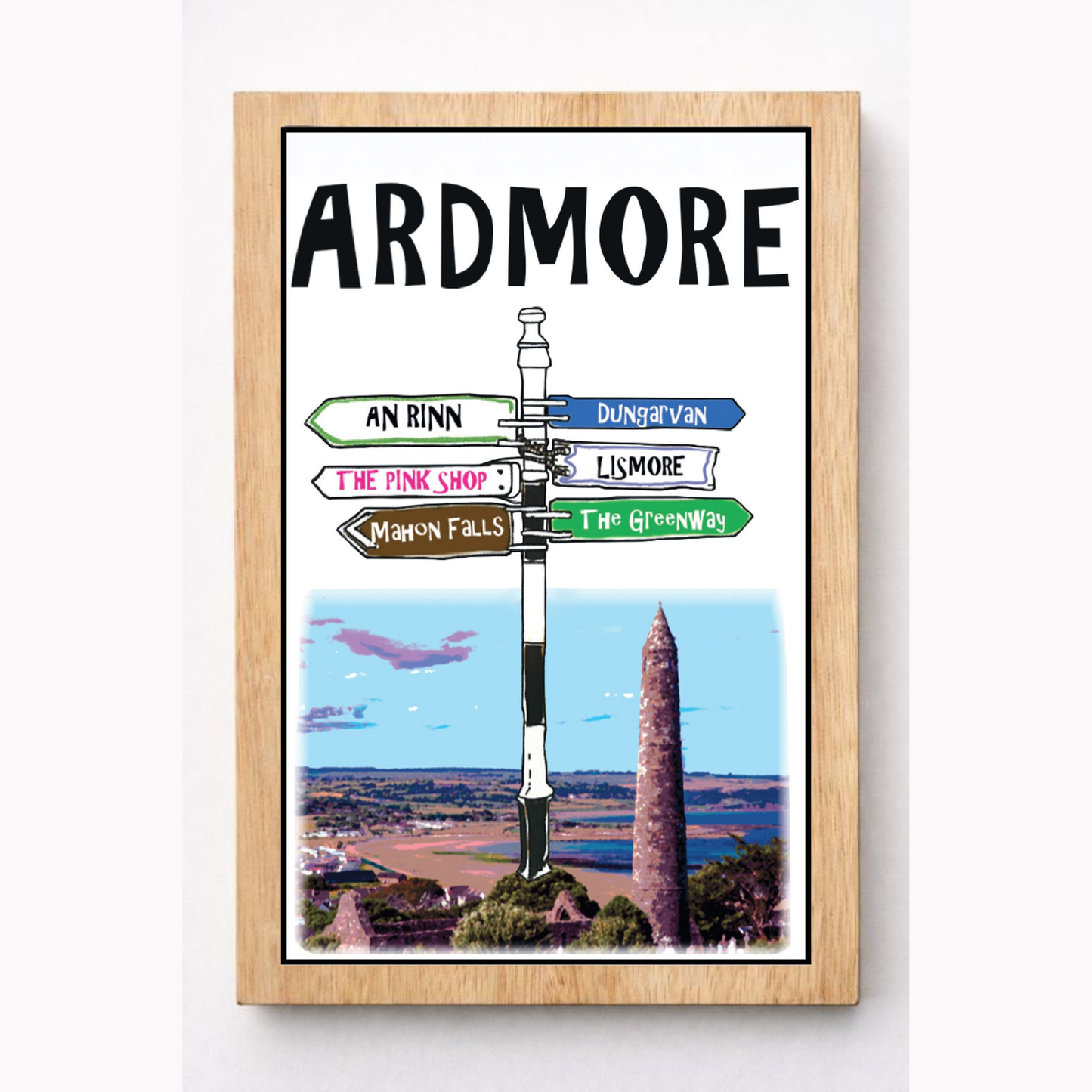 Ardmore Sign - Green Fox