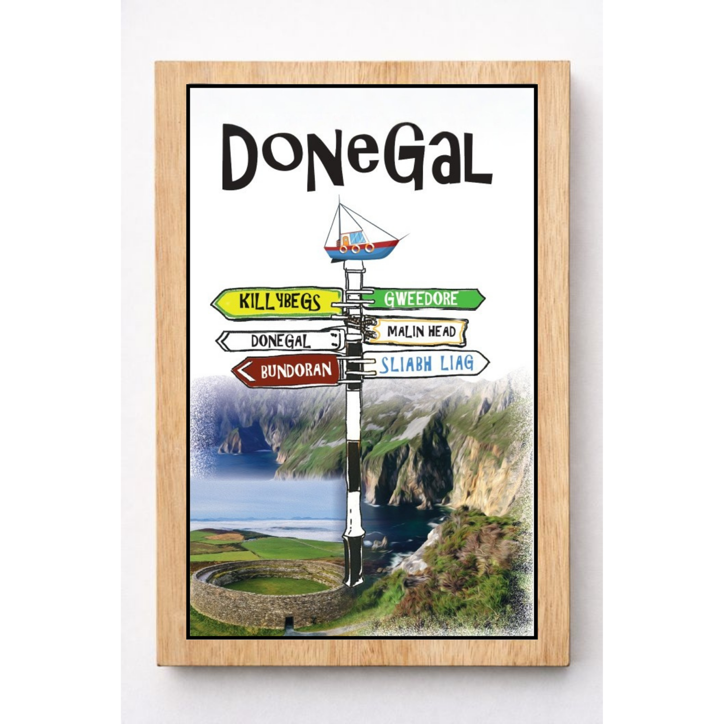 Donegal Sign - Green Fox