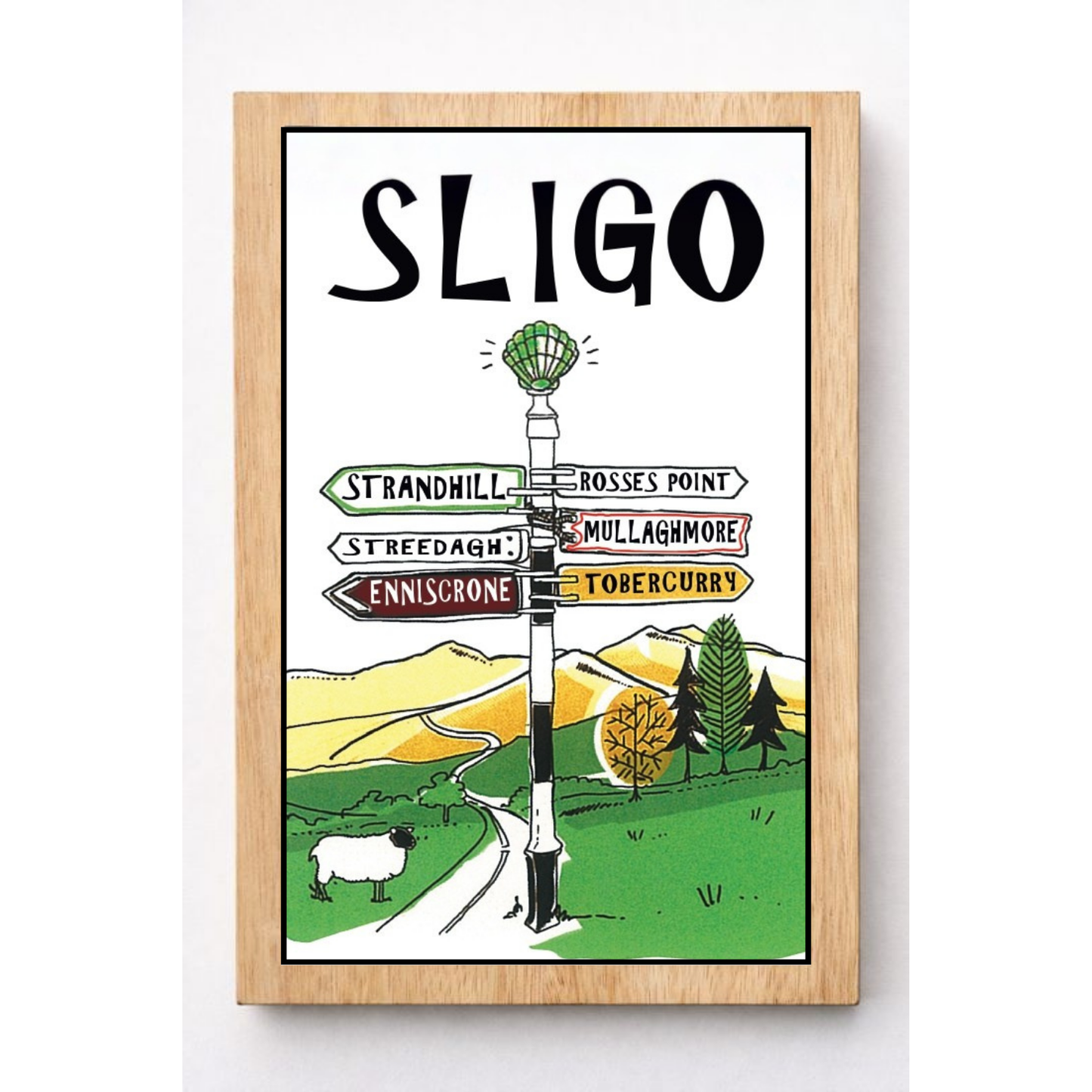 Sligo Sign - Green Fox