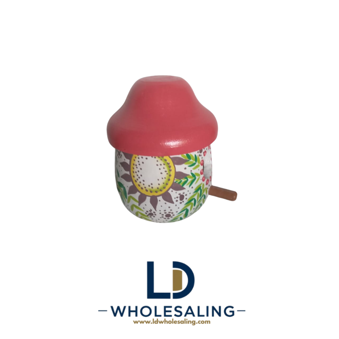 Bird house Acorn Small Leaf Painting