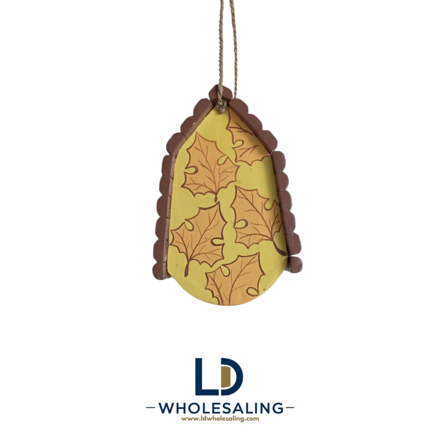 Bird House Jineng Leaf design with Brown