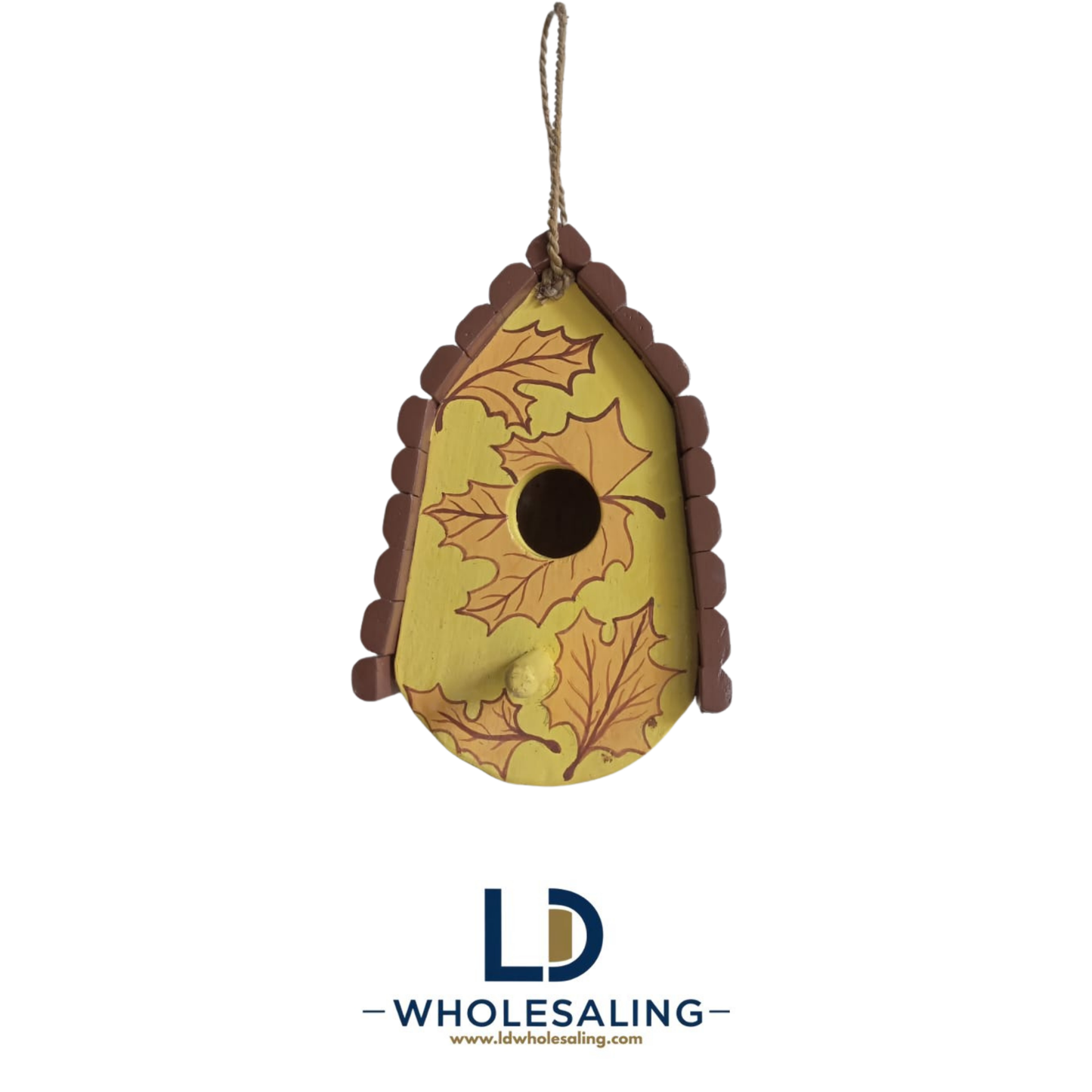 Bird House Jineng Leaf design with Brown