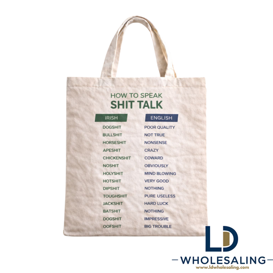 Shit Talk Tote Bag
