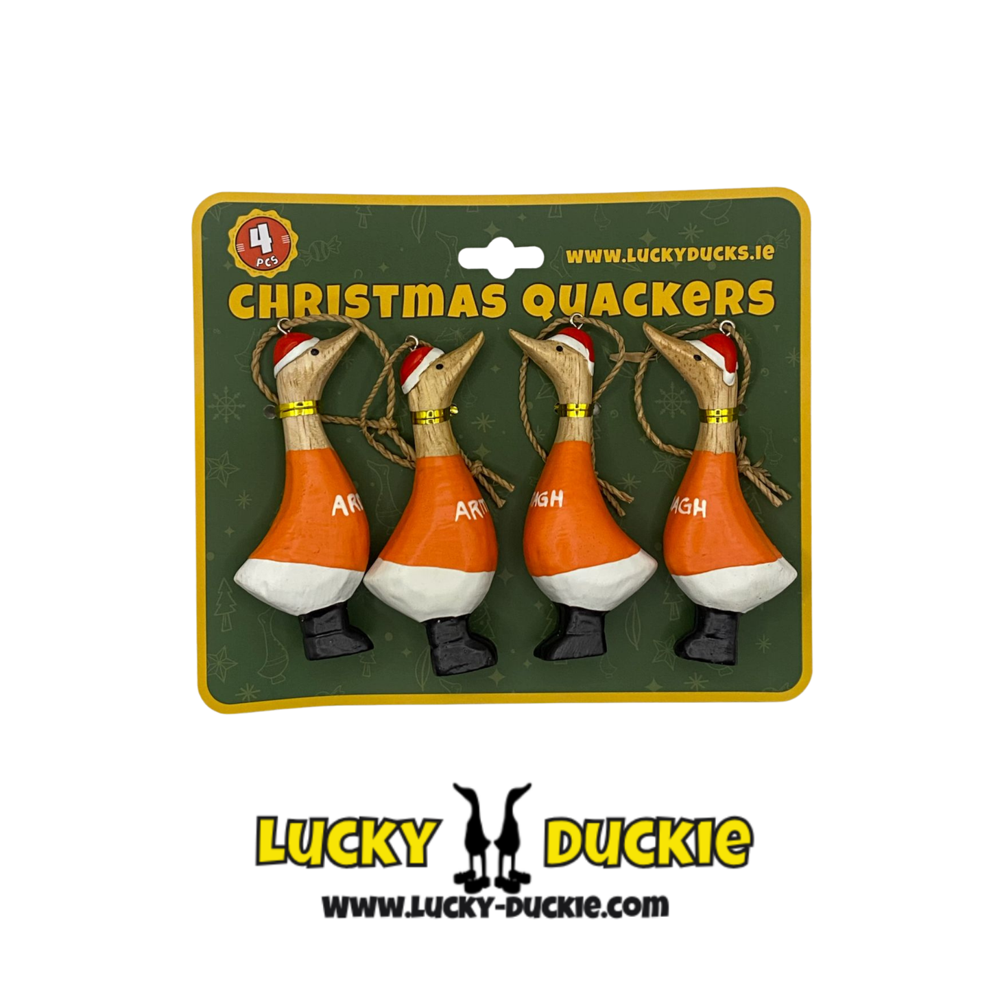 Armagh Christmas Quackers, Tree Decor