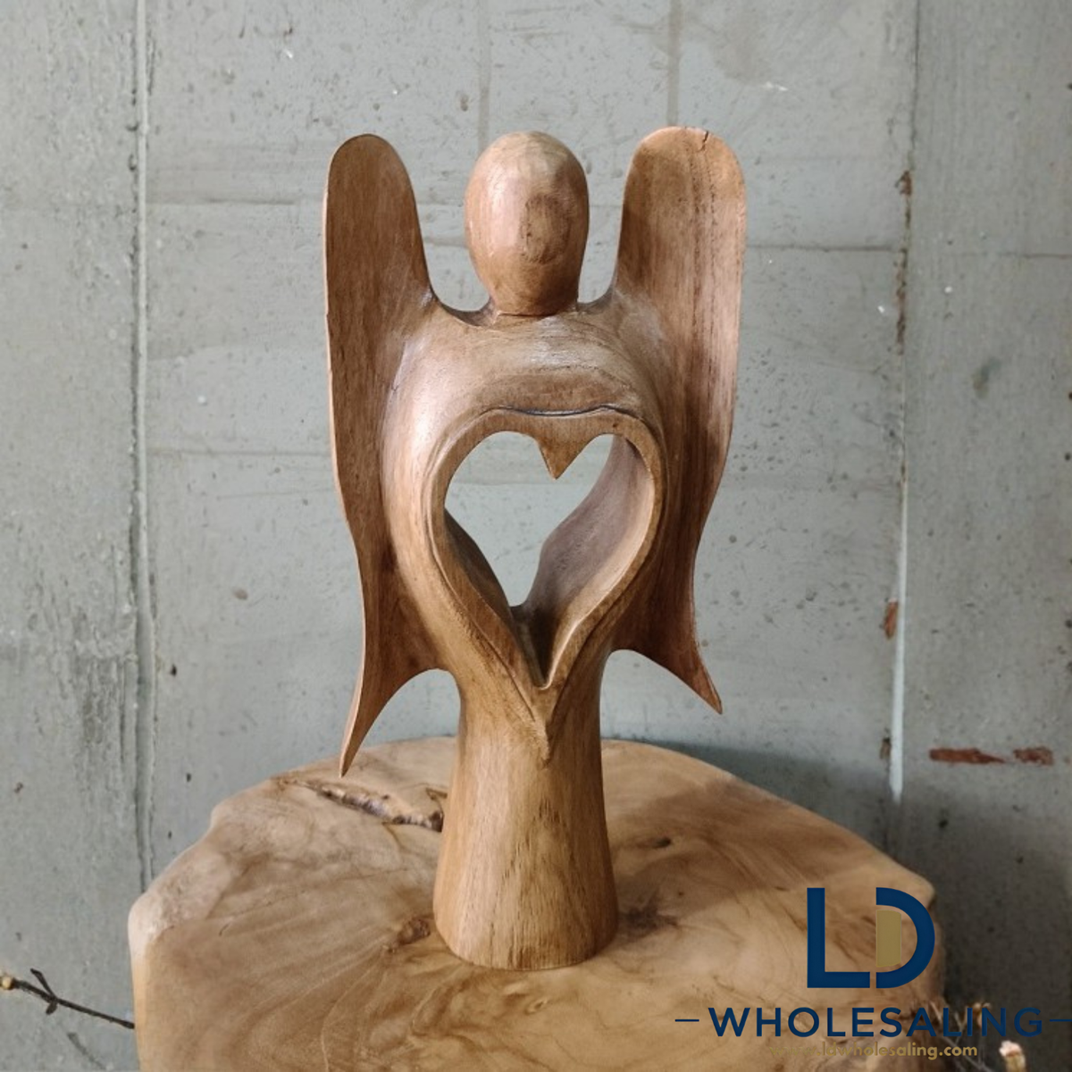 Angel Heart Statue