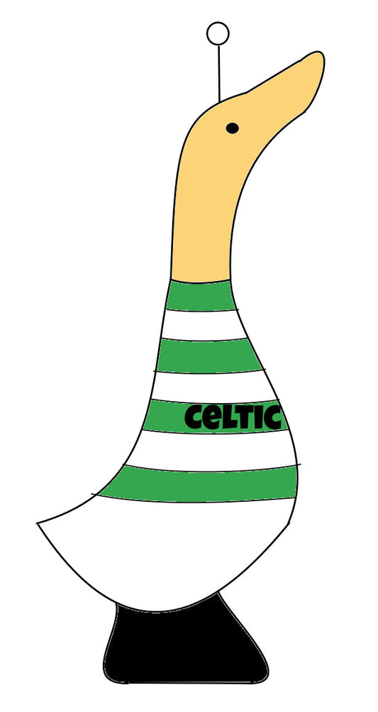 Celtic Quacking Key Ring