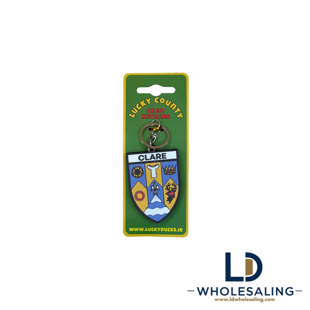 Clare Crest Keyring