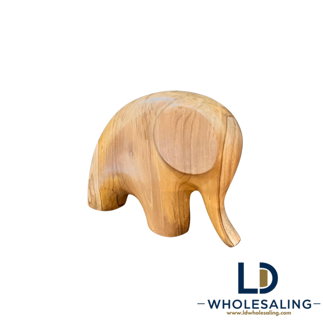 Elephant Couple Figurines