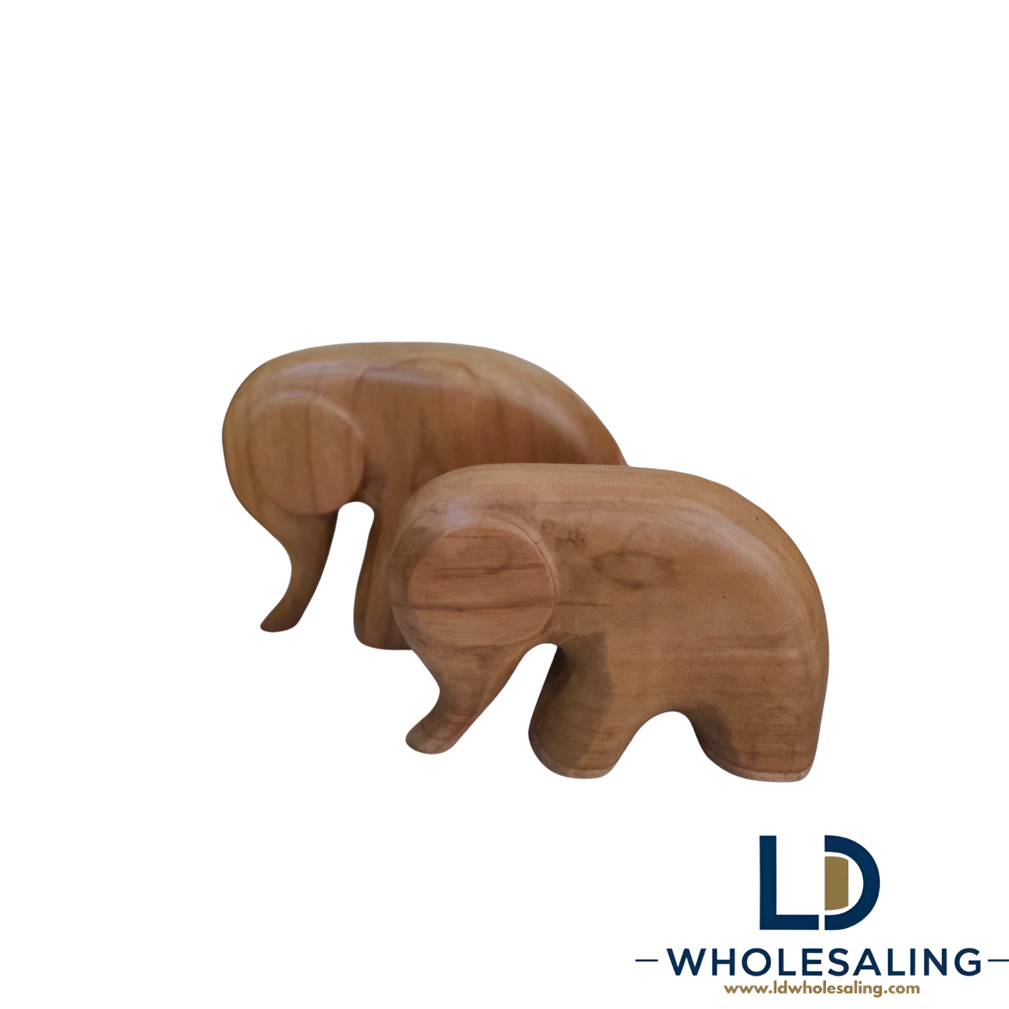 Elephant Couple Figurines