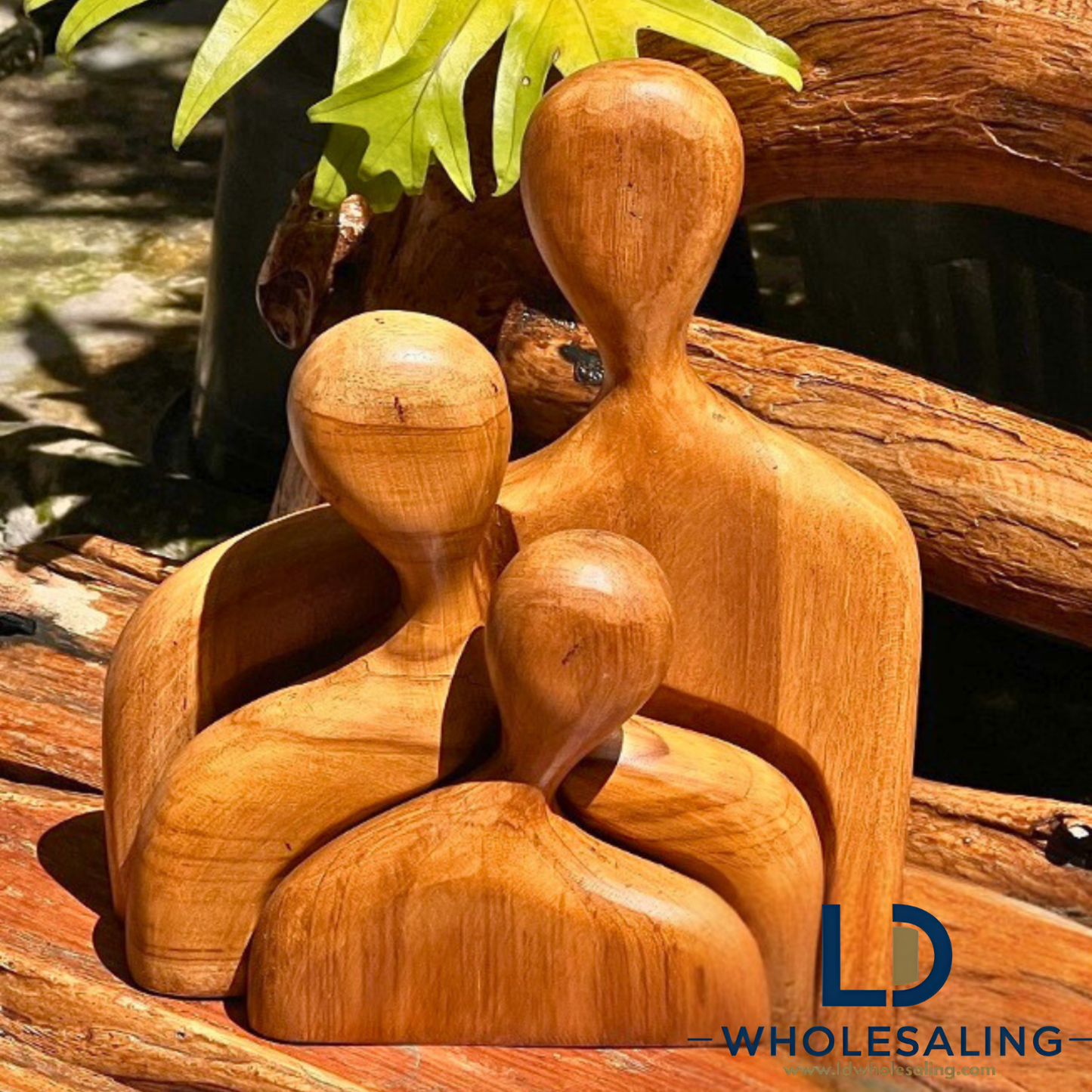 Family of 3 Abstract Sculpture Set