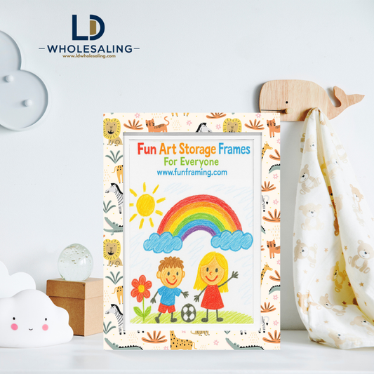 Kids Art Frame A3 Animals