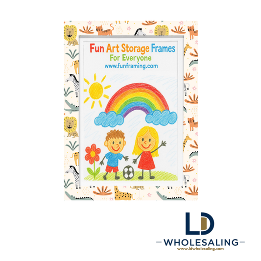 Kids Art Frame A4 Animals