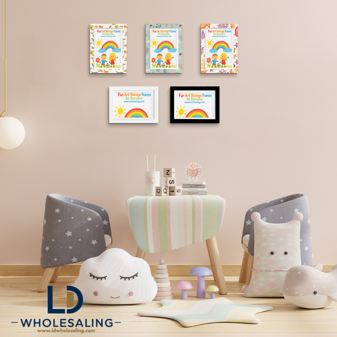 Kids Art Frame A5 Black