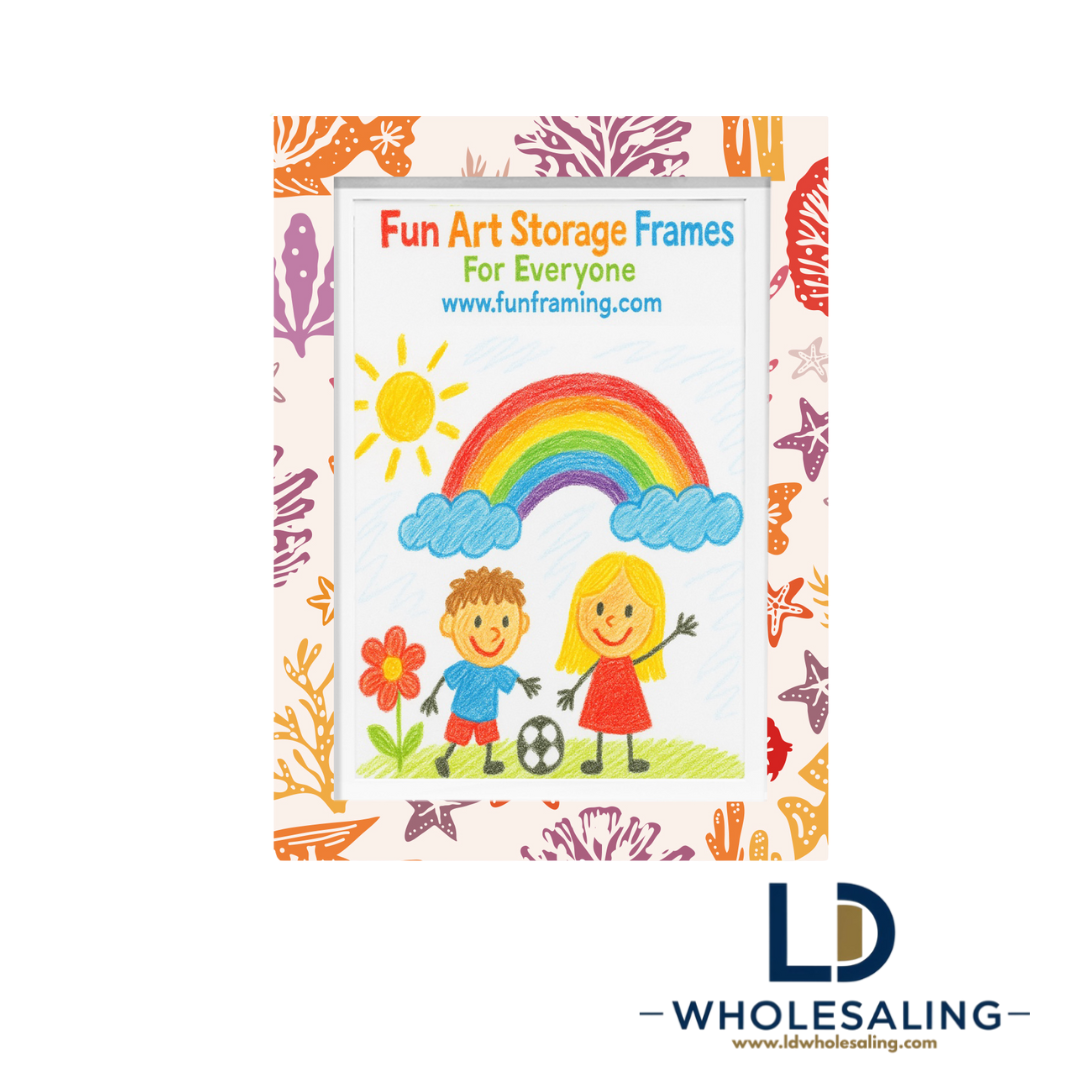 Kids Art Frame A3 Coral Sea