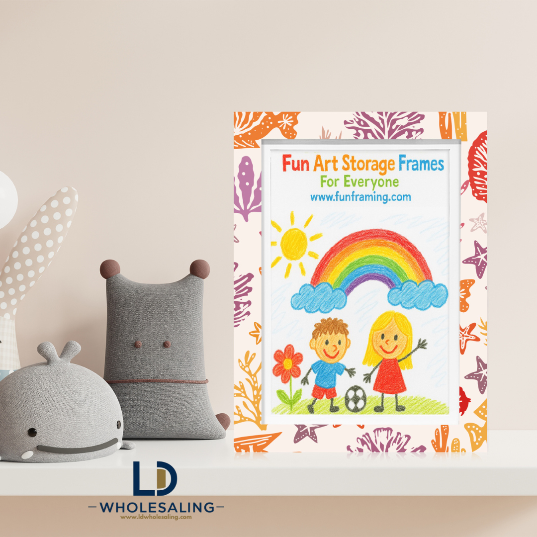 Kids Art Frame A5 Coral Sea