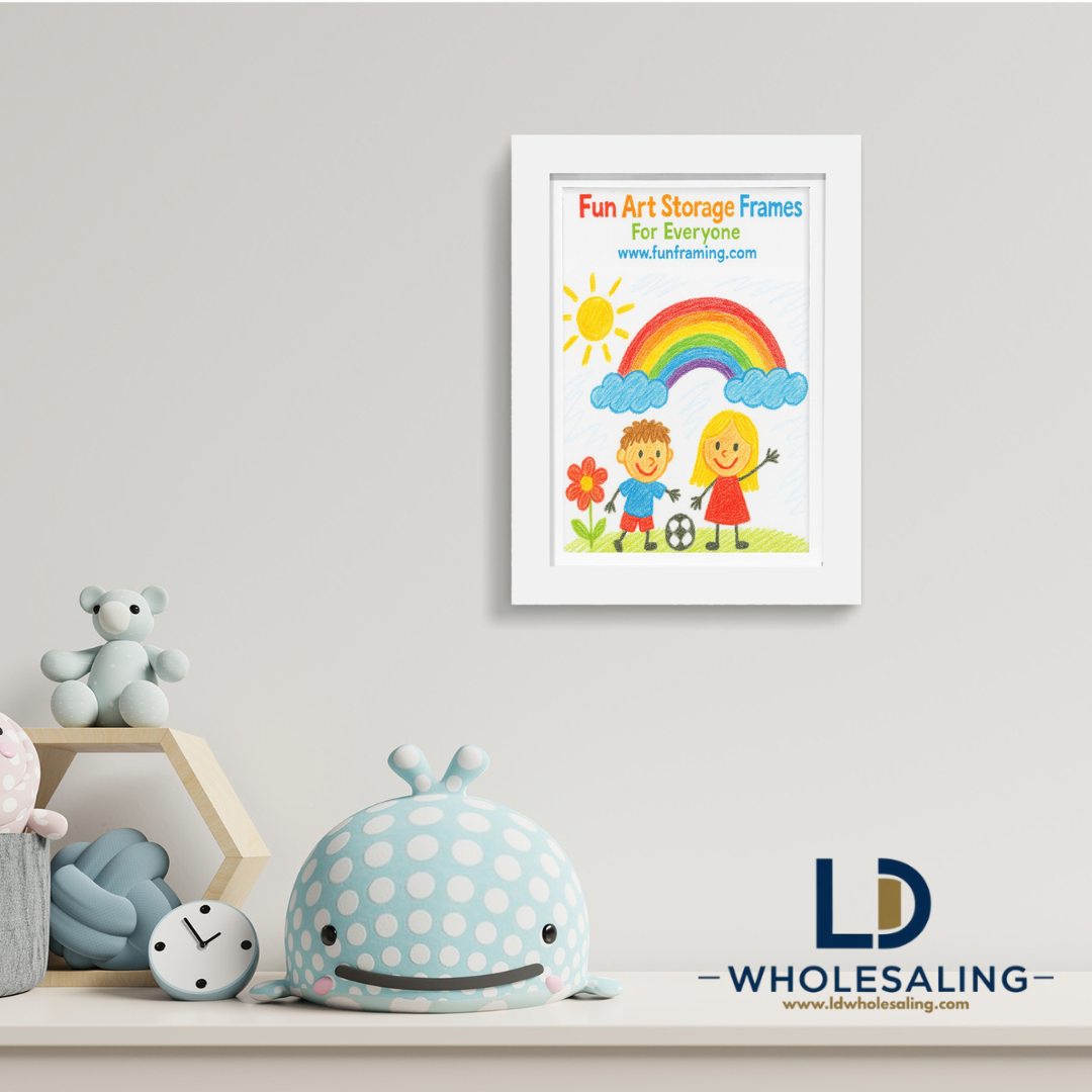 Kids Art Frame A5 White