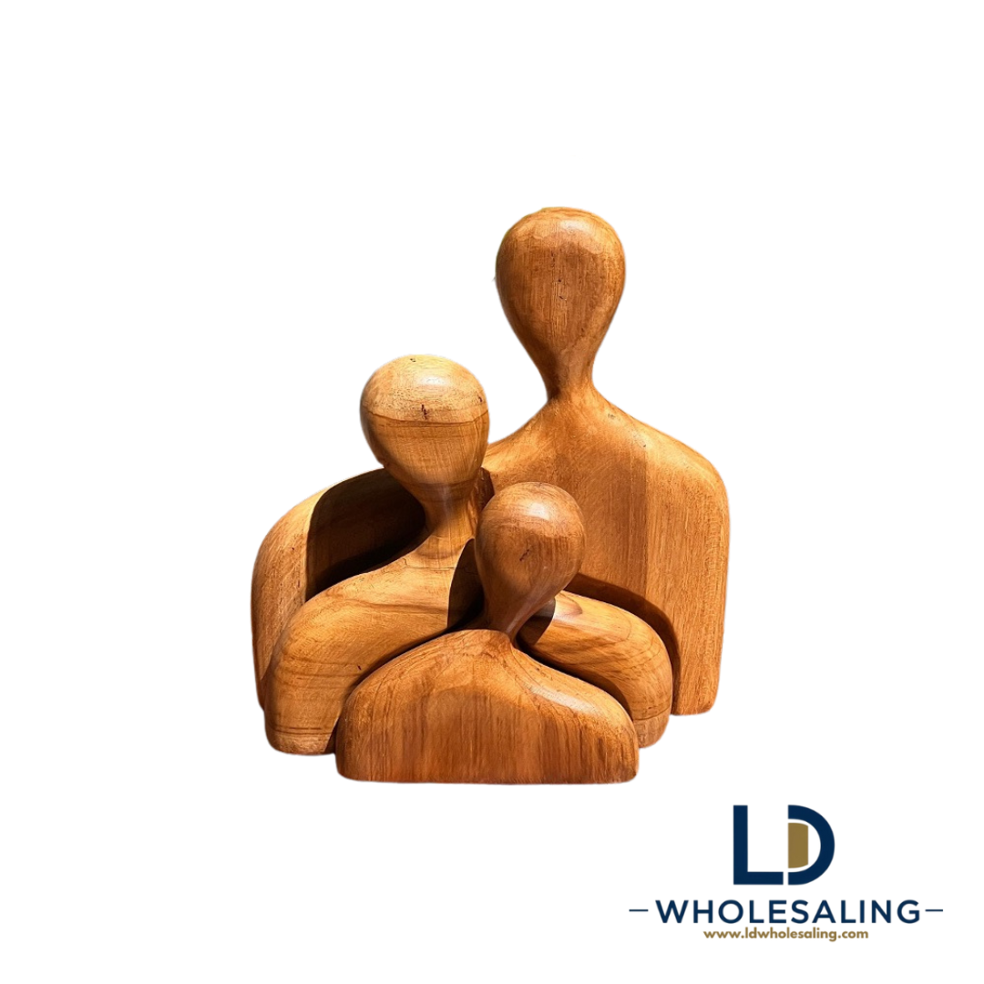Family of 3 Abstract Sculpture Set