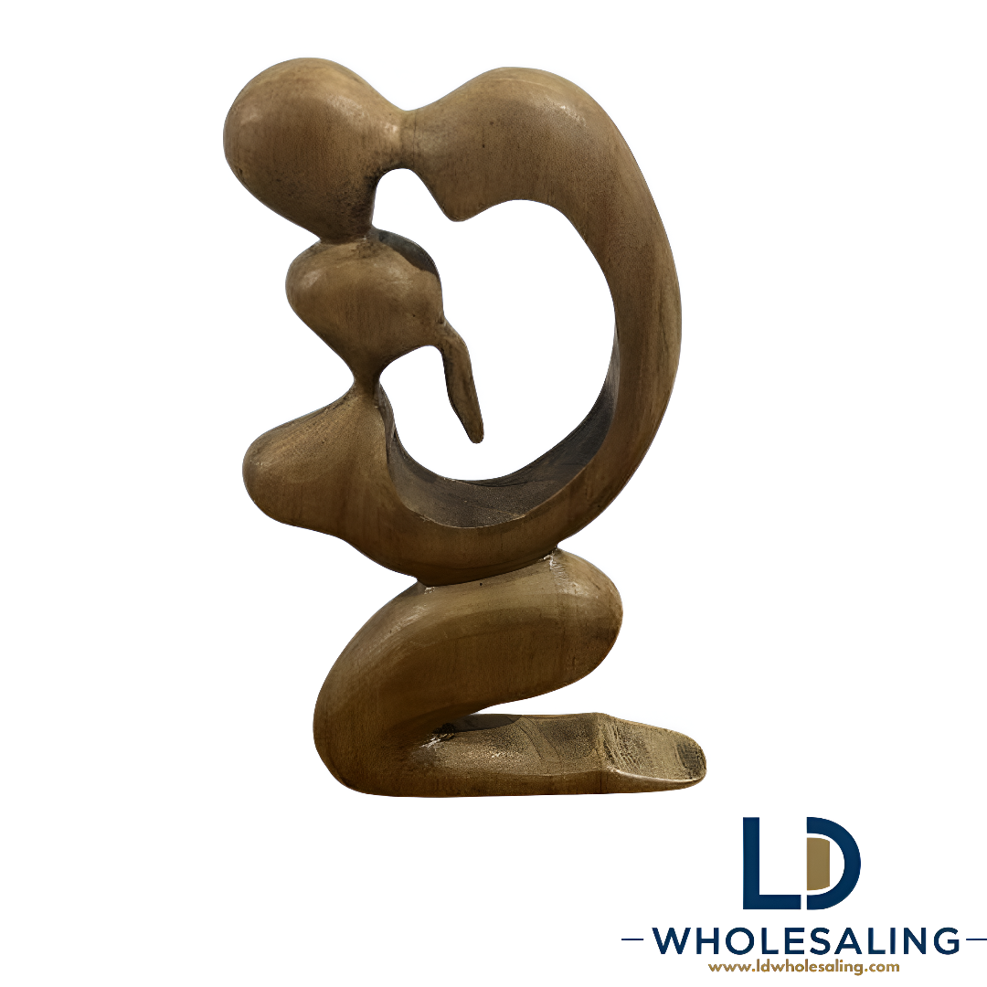 Abstract Loving Couple Statue