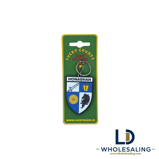 Monaghan Crest Keyring