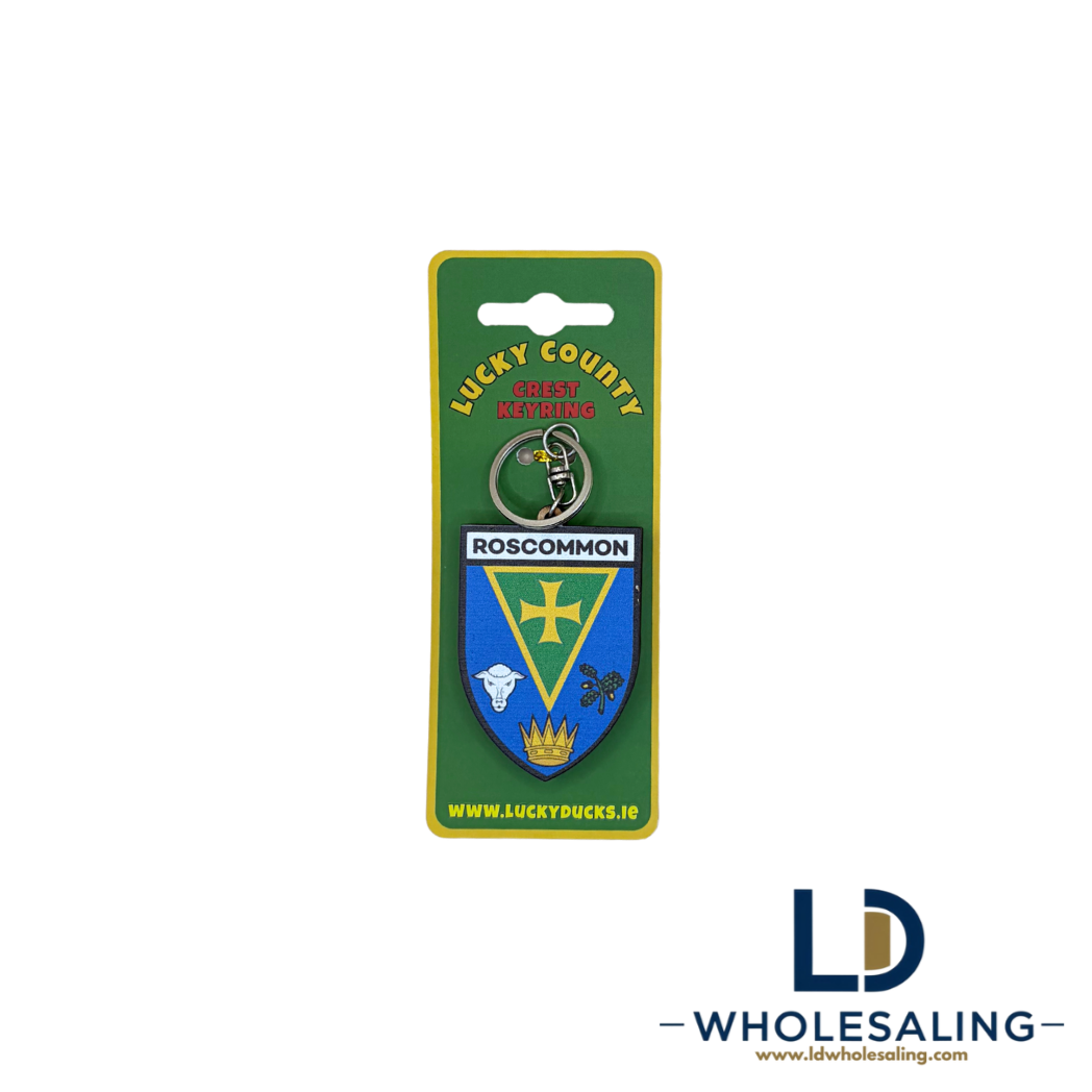 Roscommon Crest Keyring