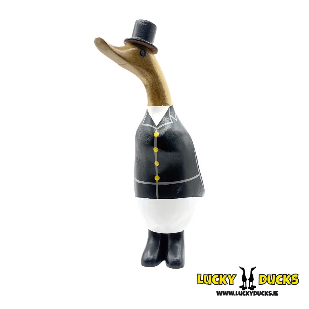 Equestrian Duckling with Top Hat