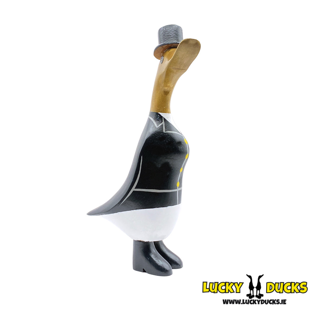 Equestrian Duckling with Top Hat