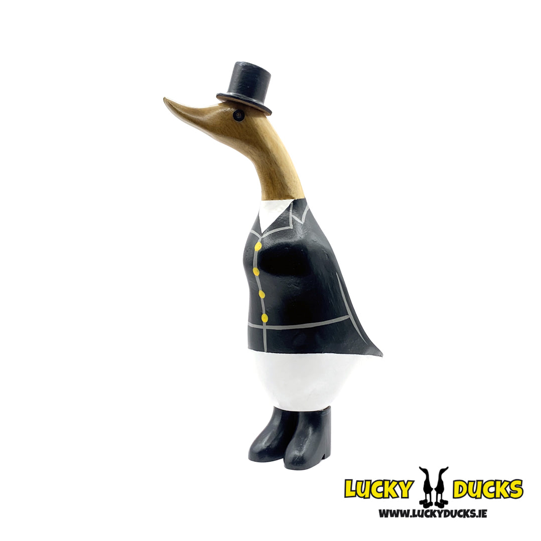 Equestrian Duckling with Top Hat