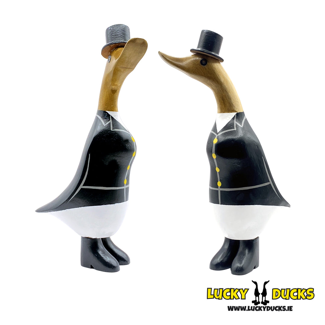 Equestrian Duckling with Top Hat